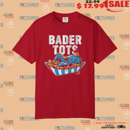 Harrison Bader Philly Bader Tots Boat Graphic T Shirt