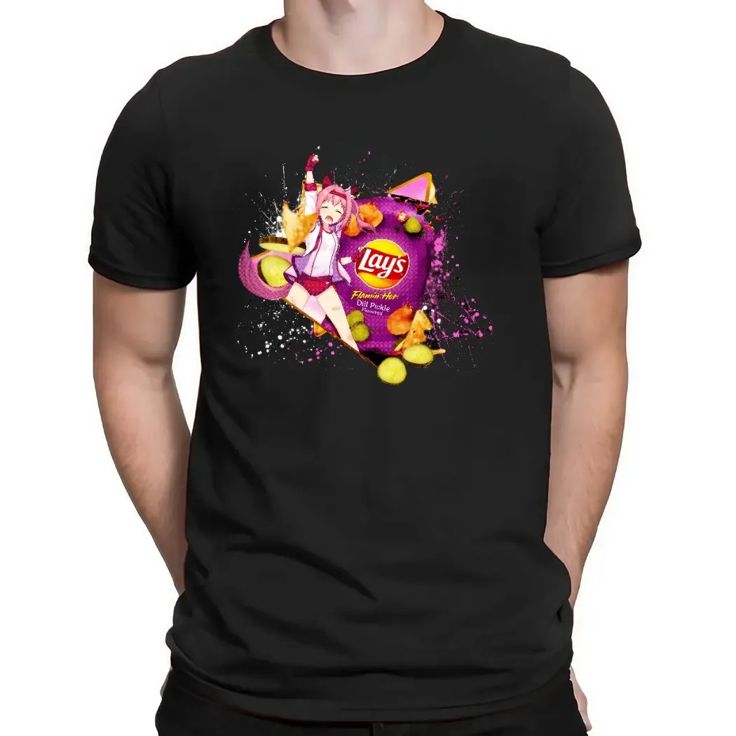 Haru Urara Uma Musume Pretty Derby Lay's Flamin' Hot Dill Pickle Flavored Potato Chips T Shirt