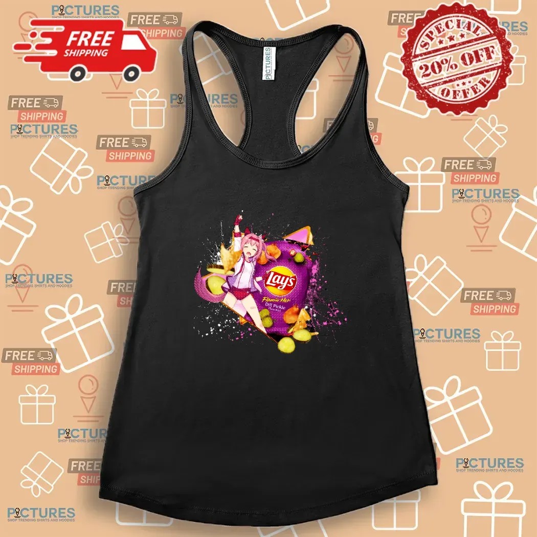 Haru Urara Uma Musume Pretty Derby Lay's Flamin' Hot Dill Pickle Flavored Potato Chips T Shirt