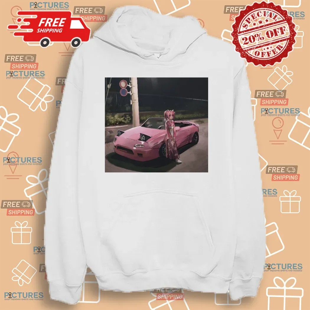 Haru Urara Uma Musume Pretty Derby Pink Mazda Miata Anime T Shirt