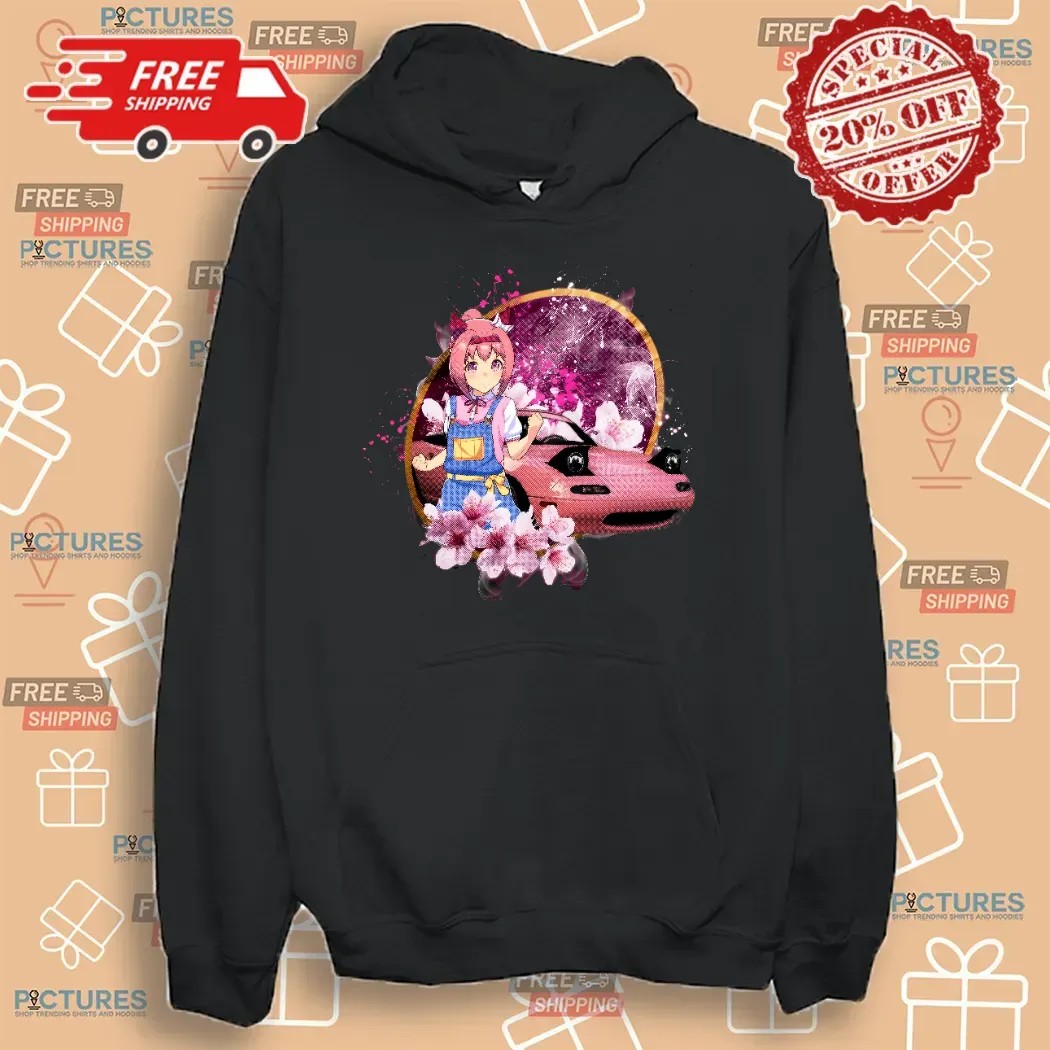 Haru Urara Uma Musume Pretty Derby Pink Mazda Miata Sakura Anime T Shirt