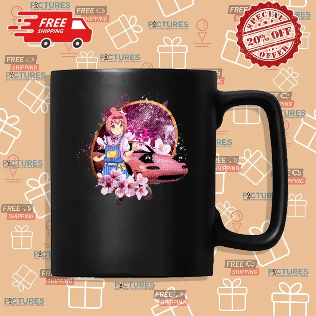 Haru Urara Uma Musume Pretty Derby Pink Mazda Miata Sakura Anime T Shirt