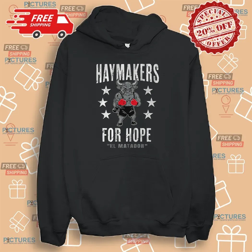 Haymakers For Hope Stu Dyer El Matador Boxing Bull T Shirt