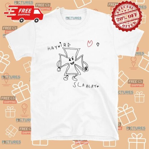 Haywire Scarlett Drawing T Shirt