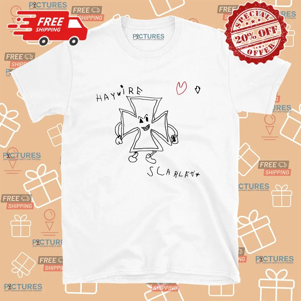 Haywire Scarlett Drawing T Shirt