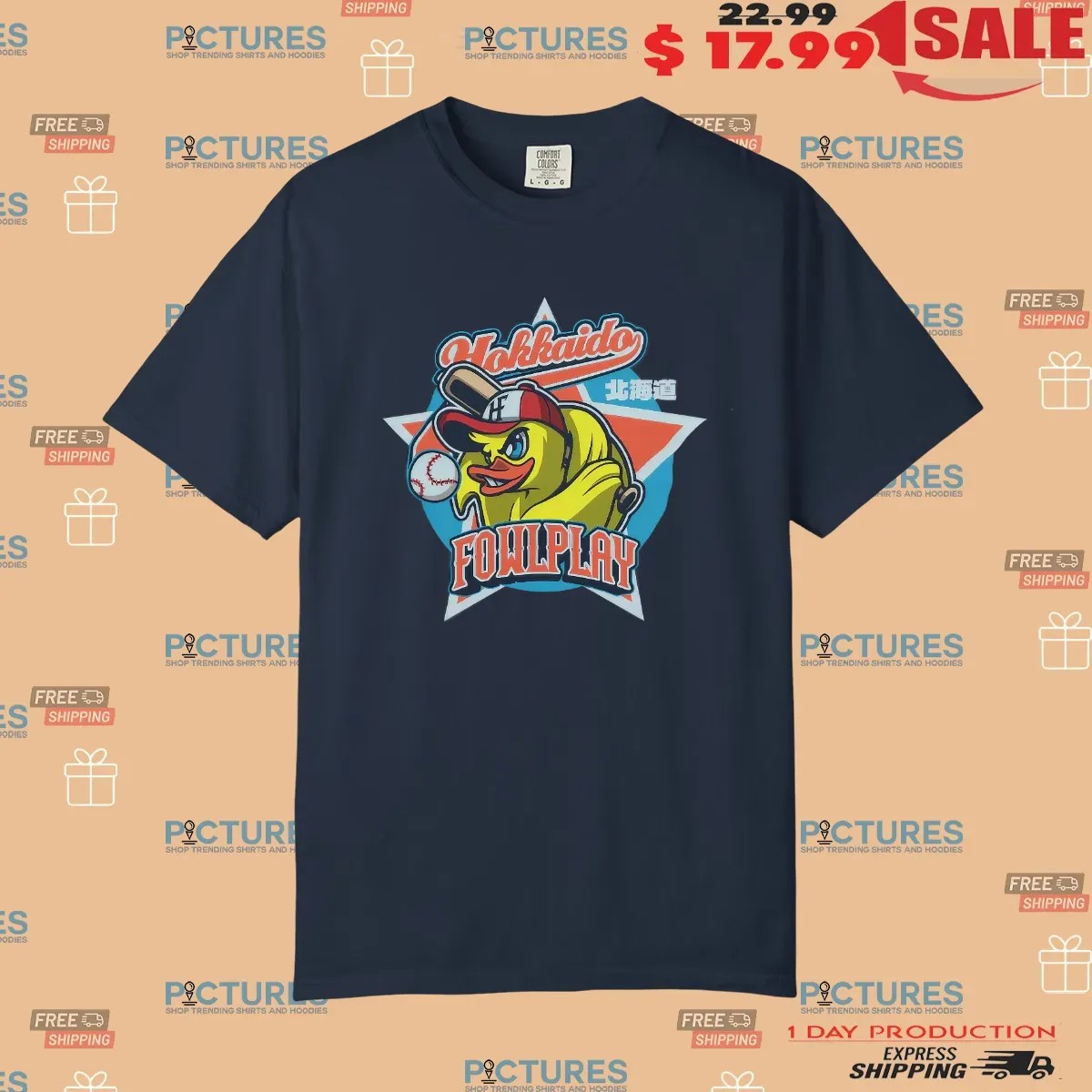 Hitman Hokkaido Fowlplay Baseball T Shirt