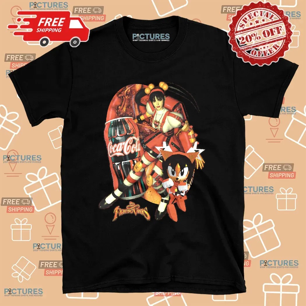 Honey Fighting Vipers Coca-cola Vintage T Shirt
