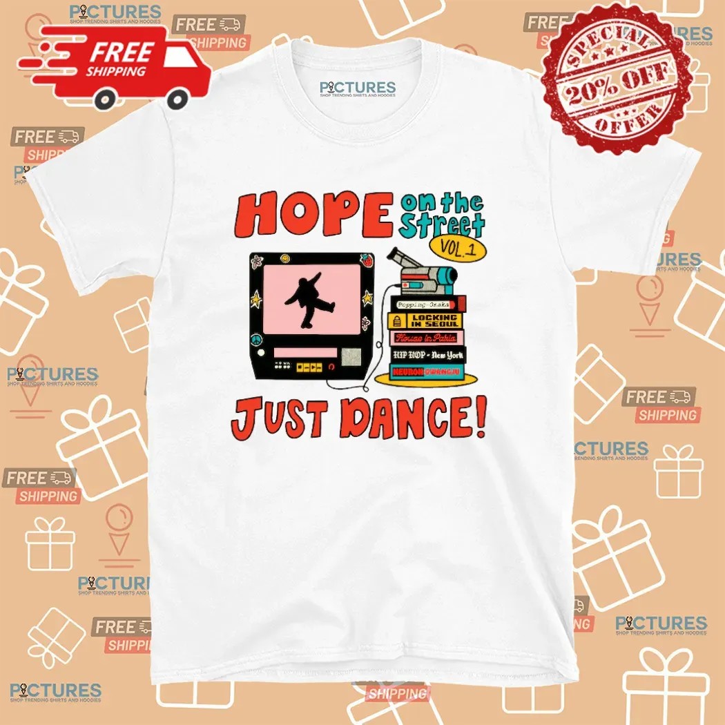 Hope on the Street Vol 1 Just Dance Bangtan Social Club T Shirt