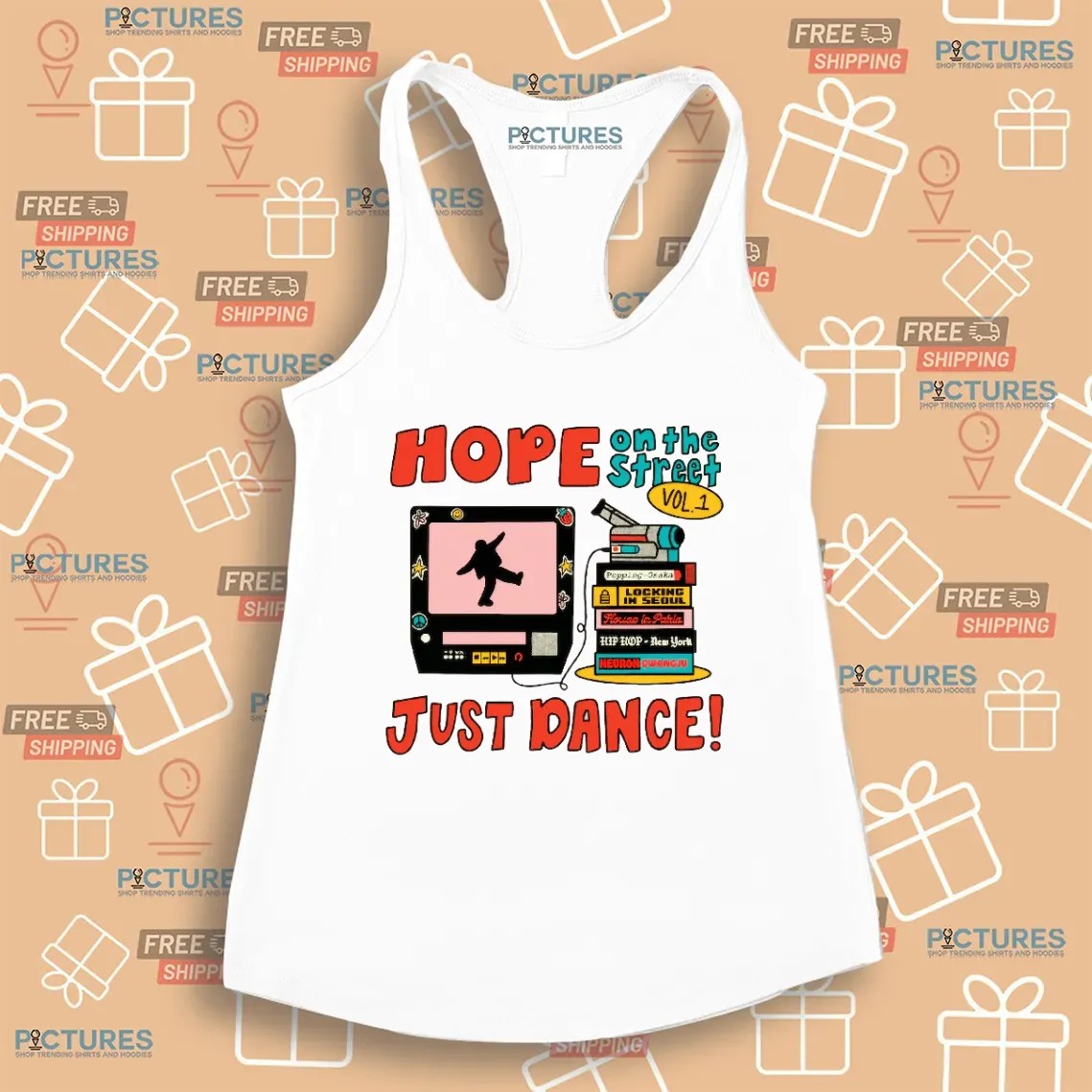 Hope on the Street Vol 1 Just Dance Bangtan Social Club T Shirt