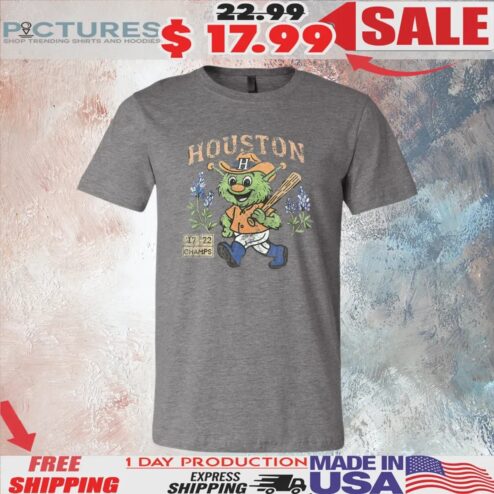 Houston Astros Baseball Mascot Champ T Shirt
