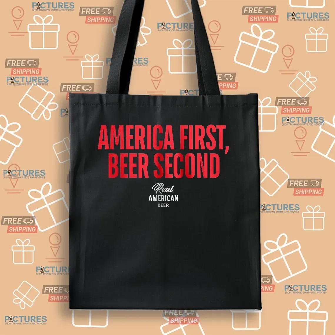 Hulk Hogan Wears America First Beer Second Real American Beer T Shirt