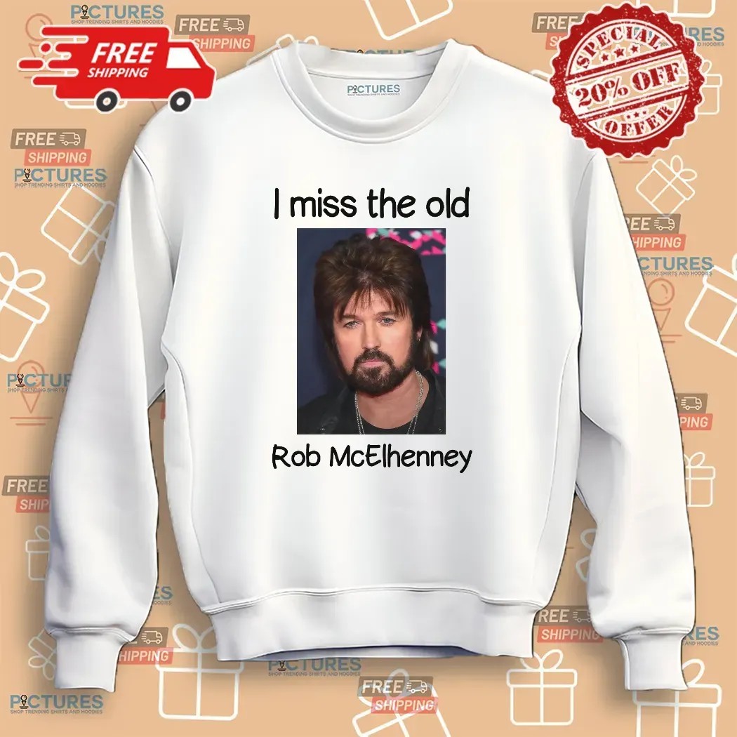 I Miss the Old Rob McElhenney Billy Ray Cyrus Photo Meme T Shirt