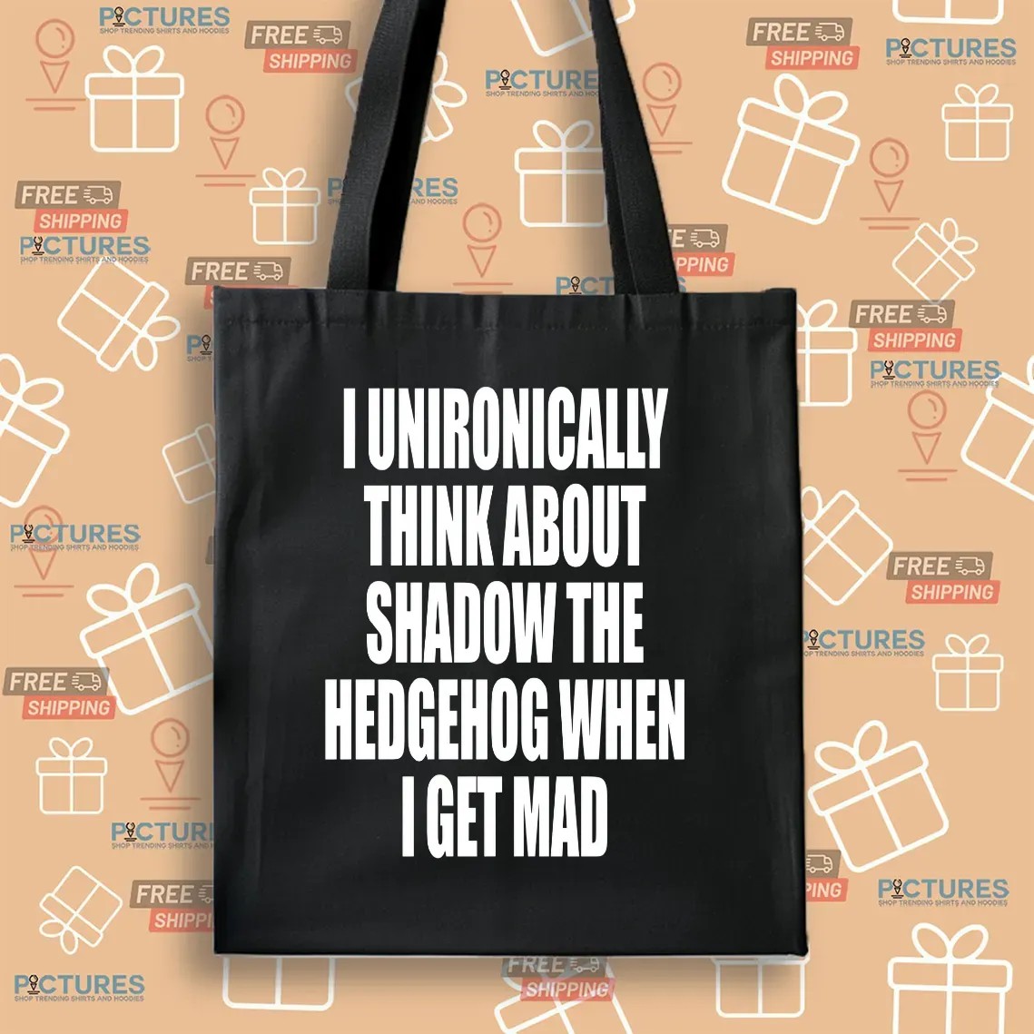I Unironically Think About Shadow The Hedgehog When I Get Mad Game Lover T Shirt