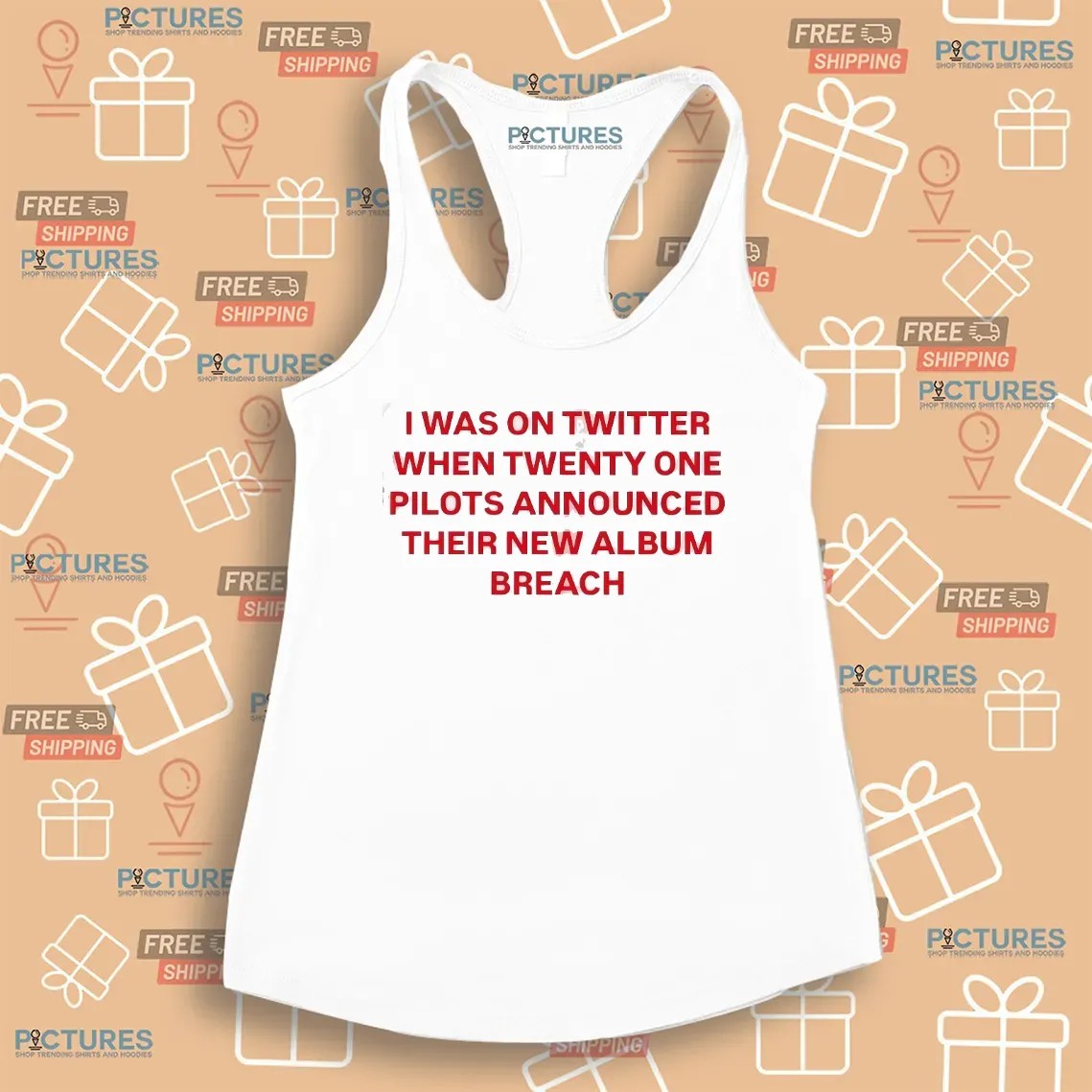 I Was On Twitter When Twenty One Pilots Announced Their New Album Breach Meme T Shirt