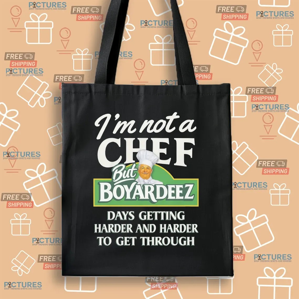 I'm Not A Chef But Boyardees Days Getting Harder And Harder To Get Through Sad Humor T Shirt