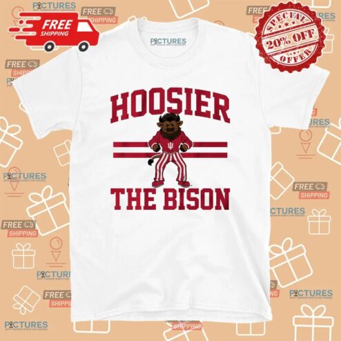 Indiana Hoosiers Football Hoosier The Bison T Shirt