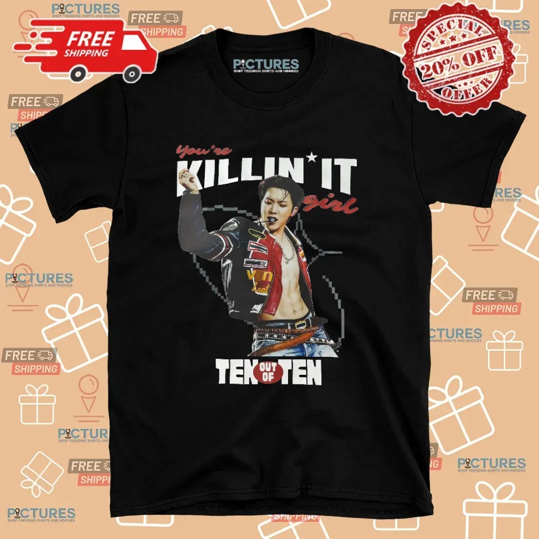 J-hope BTS You're Killin It Girl Ten Out Of Ten T Shirt