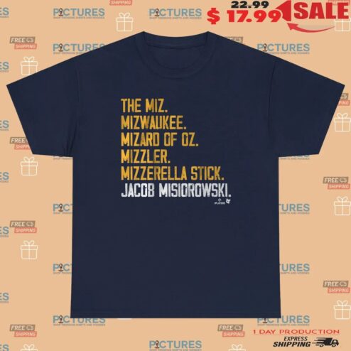 Jacob Misiorowski Nicknames The Miz Milwaukee T Shirt