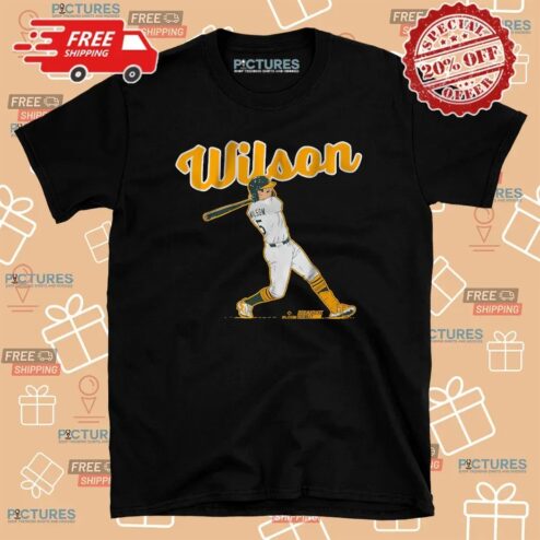 Jacob Wilson Athletics Slugger Swing T Shirt
