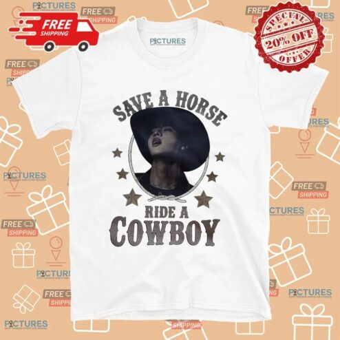 Jin BTS Save A Horse Ride A Cowboy T Shirt
