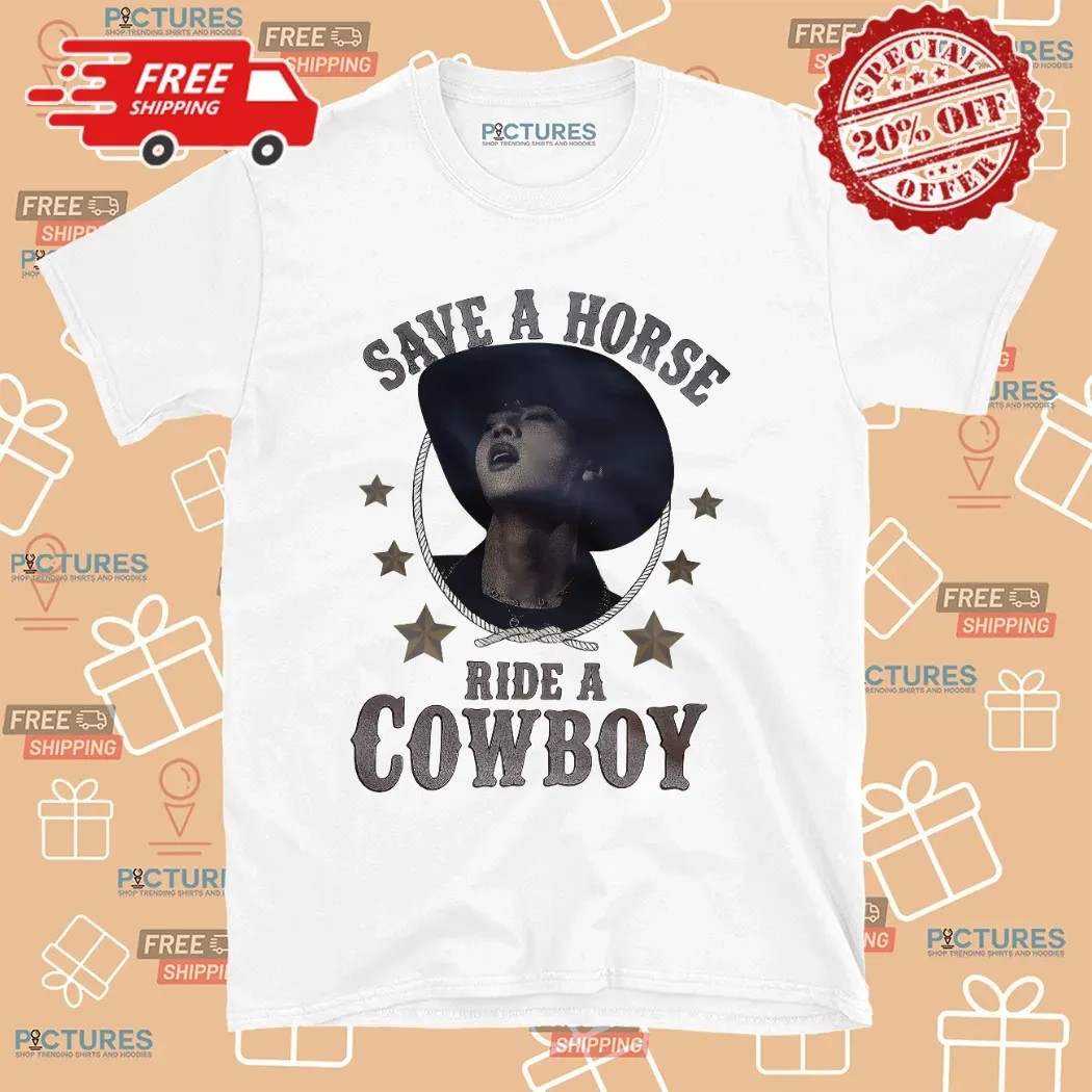 Jin BTS Save A Horse Ride A Cowboy T Shirt
