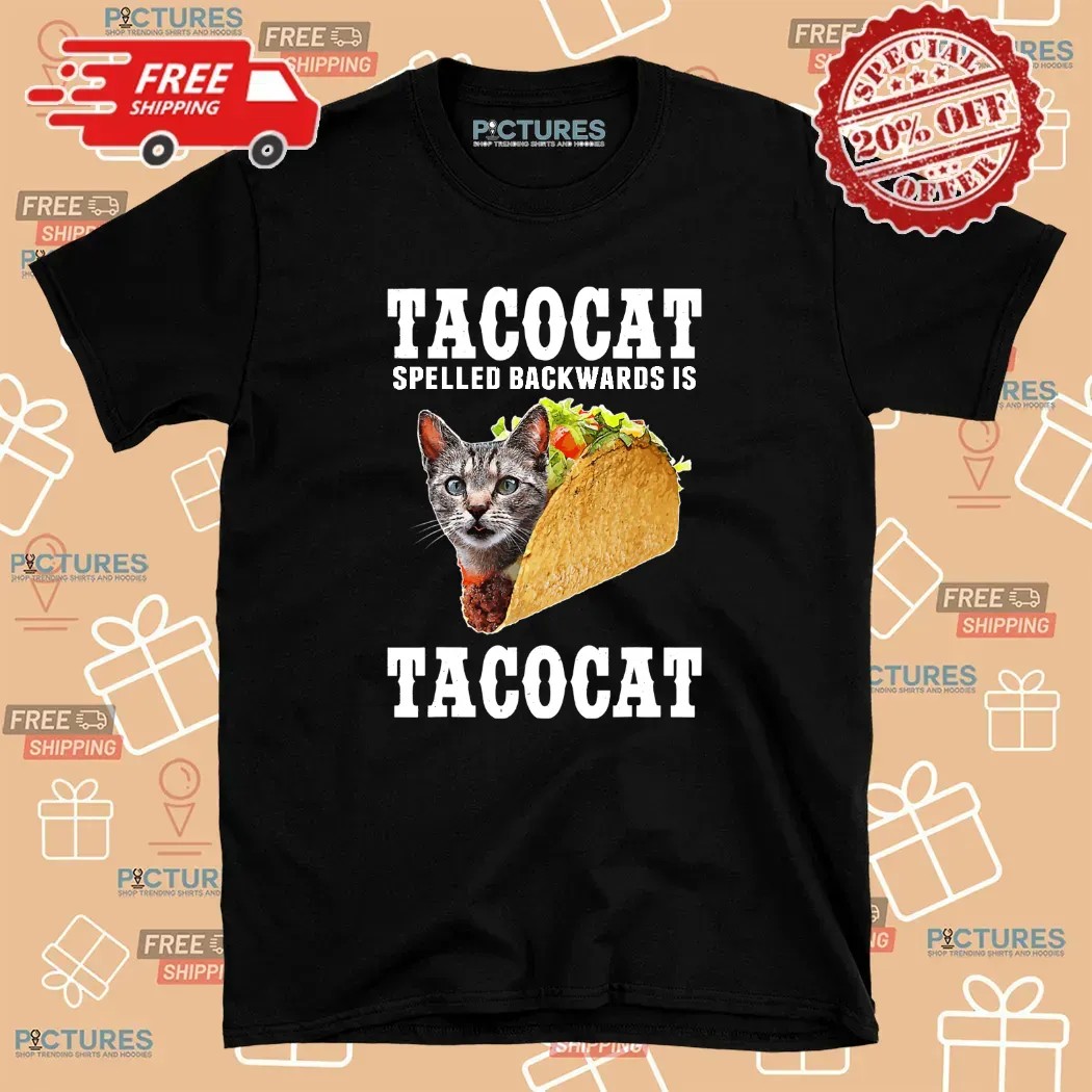 Joe Burrow Wears Tacocat Spelled Backwards Is Tacocat Meme T Shirt