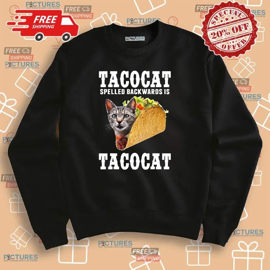 Joe Burrow Wears Tacocat Spelled Backwards Is Tacocat Meme T Shirt