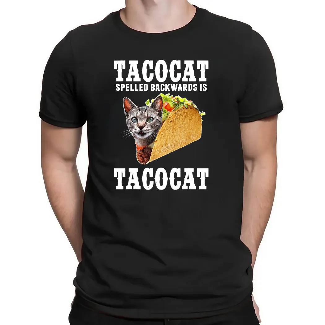 Joe Burrow Wears Tacocat Spelled Backwards Is Tacocat Meme T Shirt