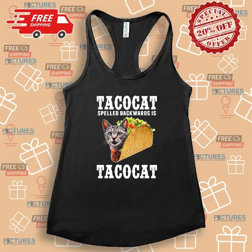 Joe Burrow Wears Tacocat Spelled Backwards Is Tacocat Meme T Shirt