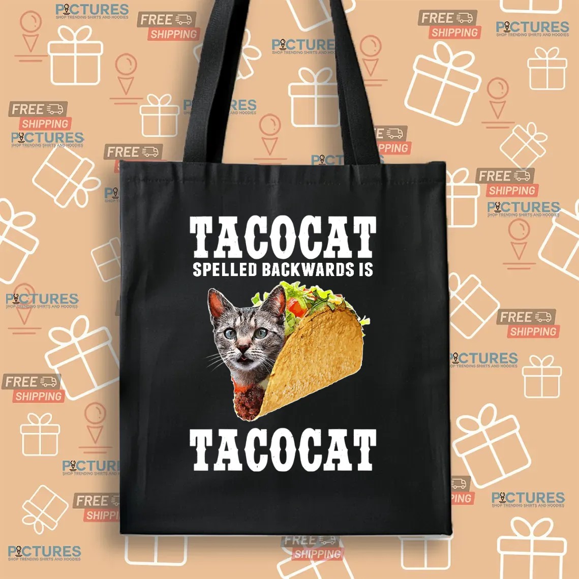 Joe Burrow Wears Tacocat Spelled Backwards Is Tacocat Meme T Shirt