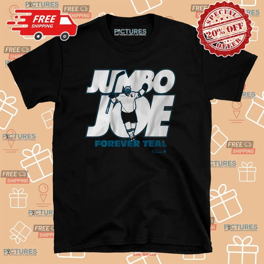 Joe Thornton Jumbo Joe Forever Teal The Alumni T Shirt