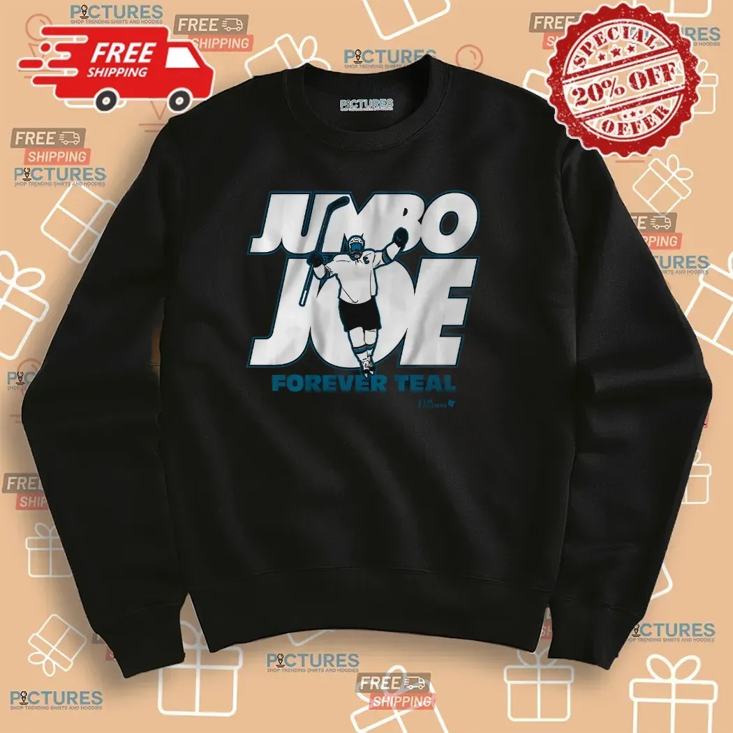 Joe Thornton Jumbo Joe Forever Teal The Alumni T Shirt