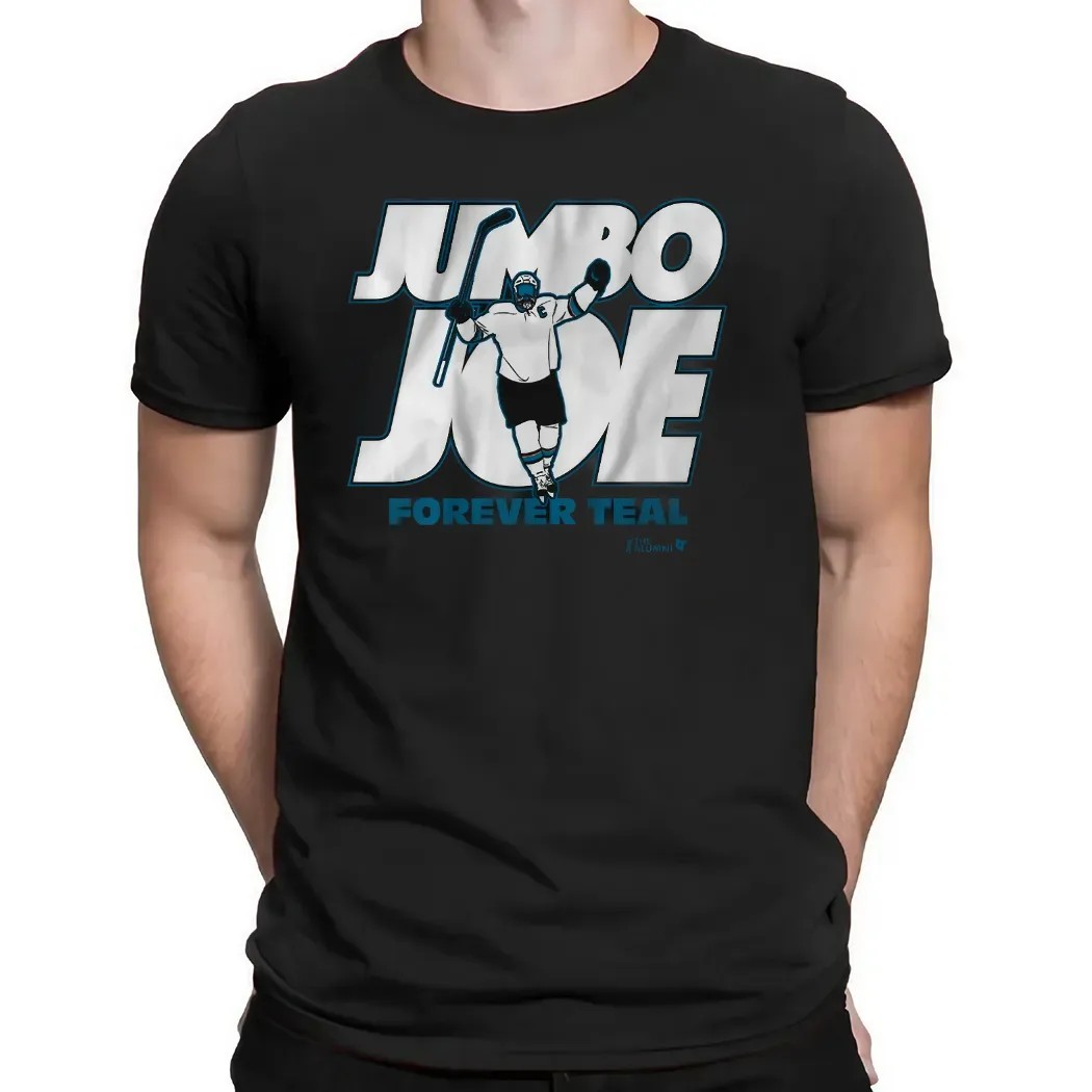 Joe Thornton Jumbo Joe Forever Teal The Alumni T Shirt