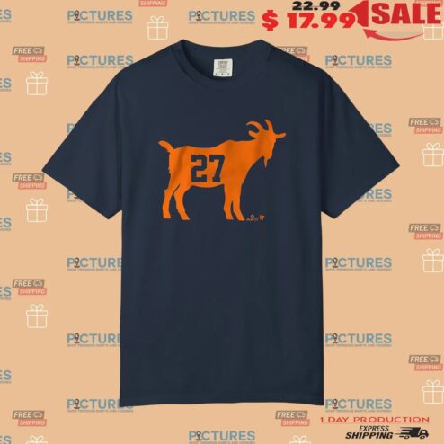 Jose Altuve Houston Astros Baseball GOAT 27 T Shirt