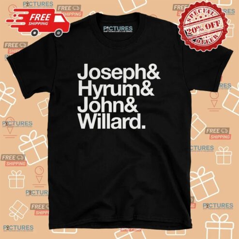 Joseph Hyrum John Willard Joseph Smith T Shirt