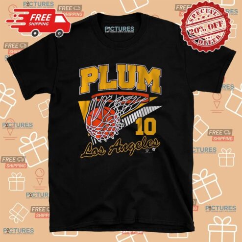 Kelsey Plum Los Angeles Sparks Basketball Retro Swish T Shirt