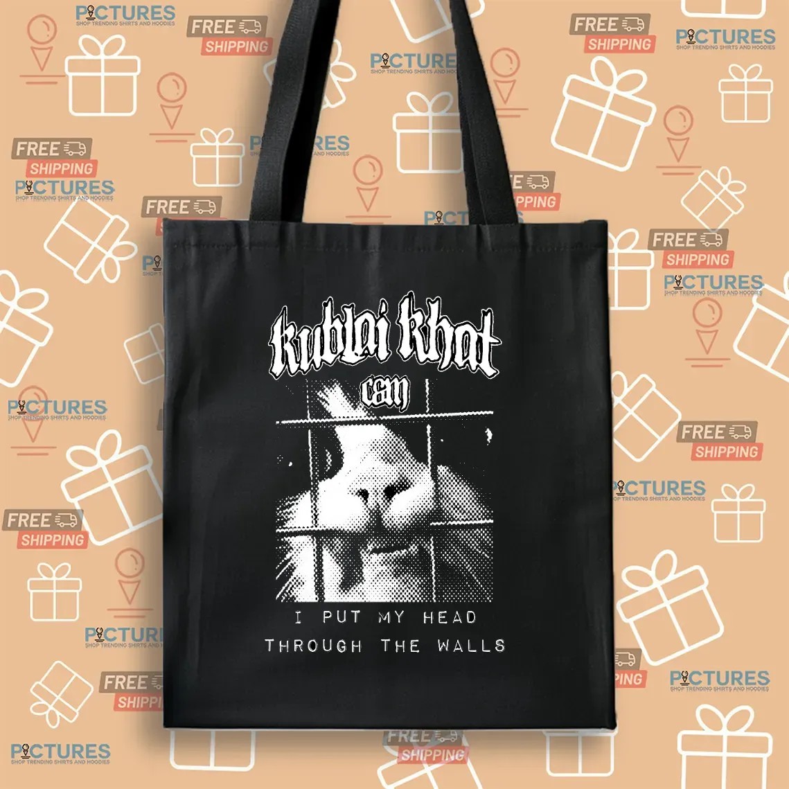 Kublai Khat I Put My Head Through The Walls T Shirt