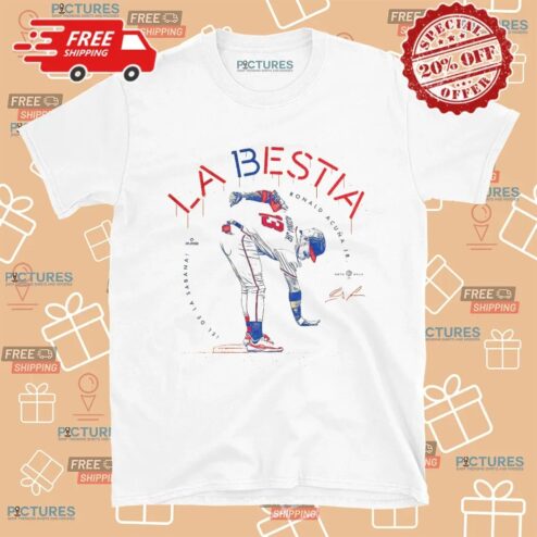 La Bestia Ronald Acuna Jr El De La Sabana T Shirt