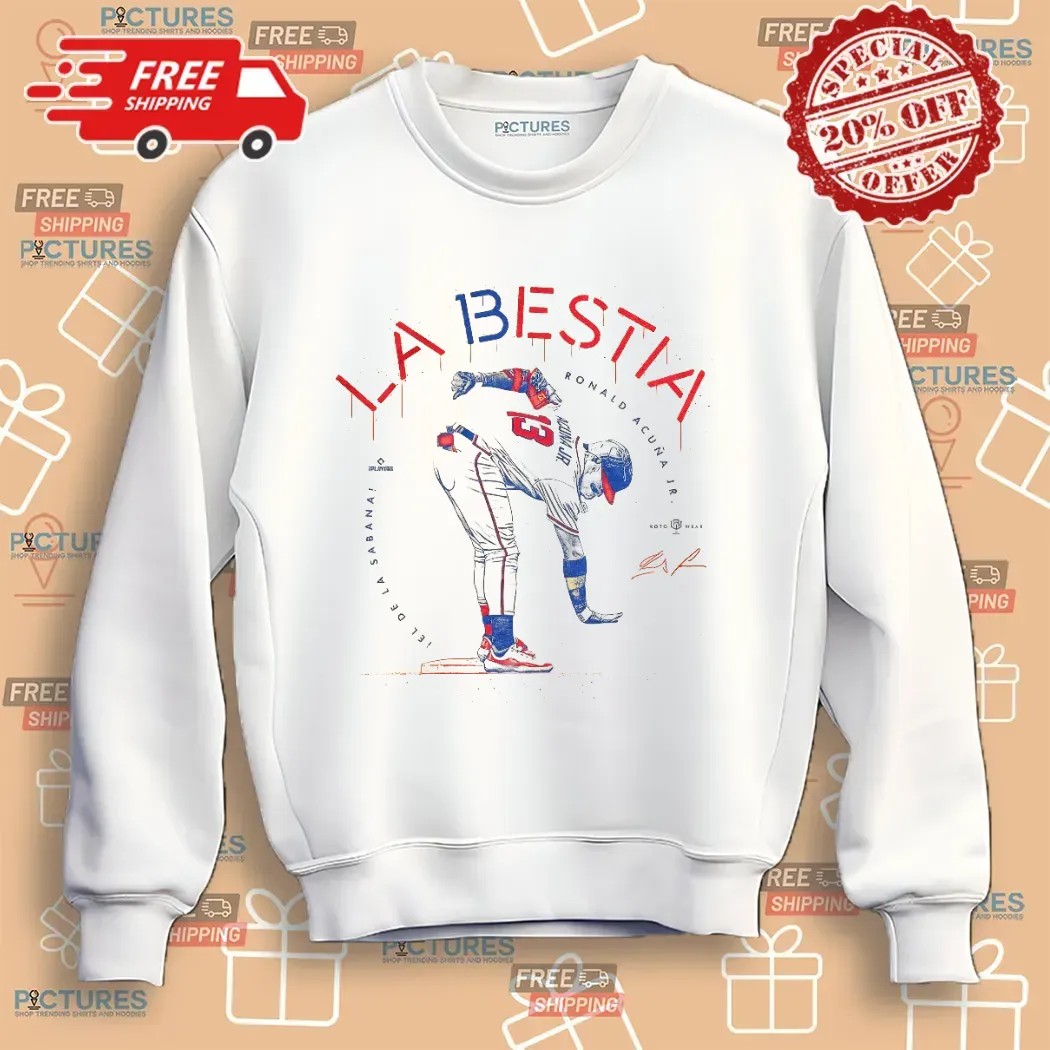 La Bestia Ronald Acuna Jr El De La Sabana T Shirt