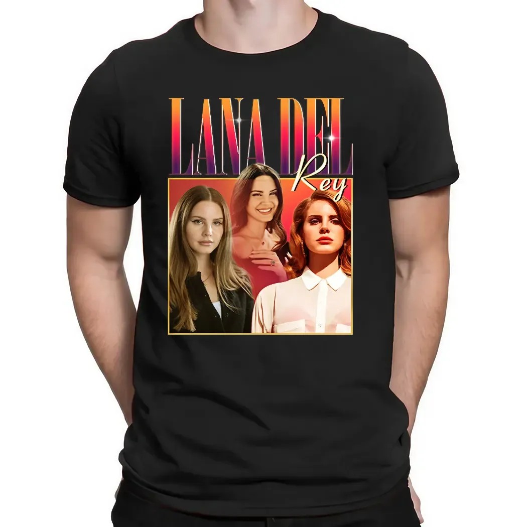 Lana Del Rey Retro Bootleg Pop Art Music Icon T Shirt