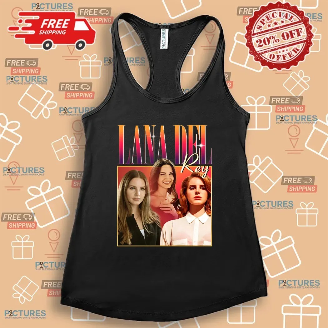 Lana Del Rey Retro Bootleg Pop Art Music Icon T Shirt
