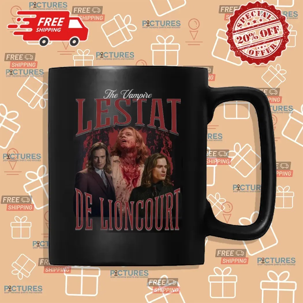 Lestat de Lioncourt Interview with a Vampire Horror Readers Vintage Bootleg T Shirt