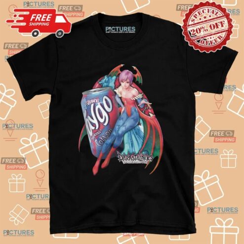 Lilith Aensland Darkstalkers Resurrection Faygo Cotton Candy Soda Mashup T Shirt