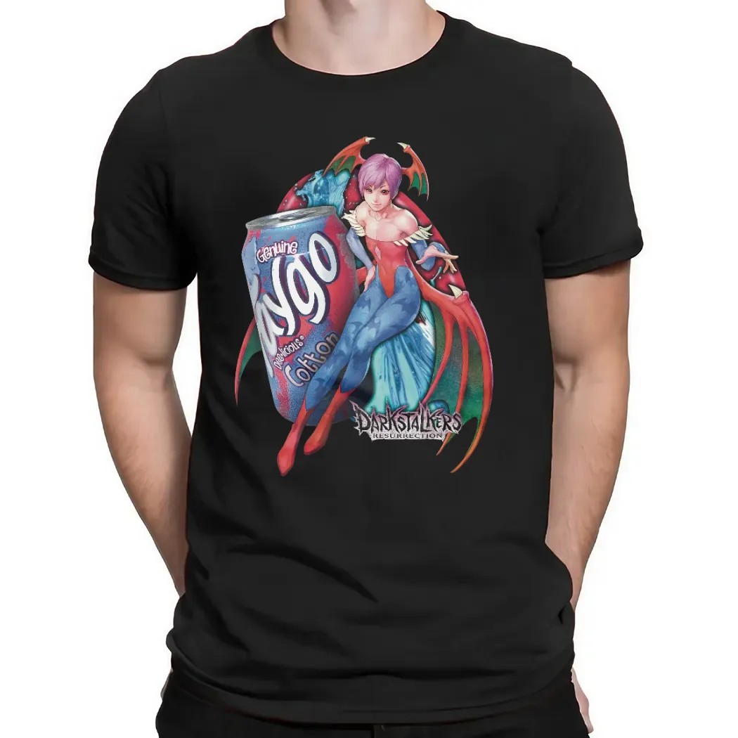 Lilith Aensland Darkstalkers Resurrection Faygo Cotton Candy Soda Mashup T Shirt
