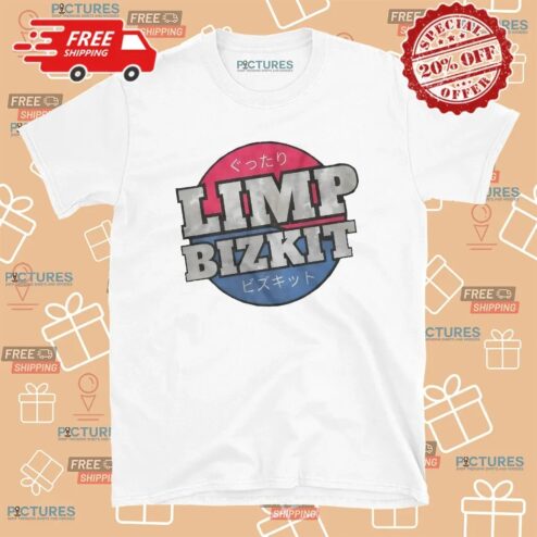 Limp Bizkit Japanese Logo Parody T Shirt