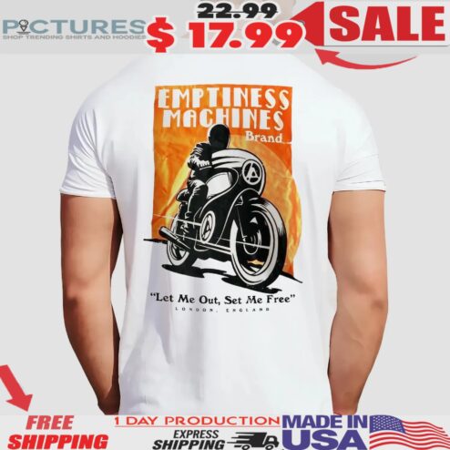 Linkin Park Emptiness Machine Let Me Out Set Me Free London England 2025 T Shirt