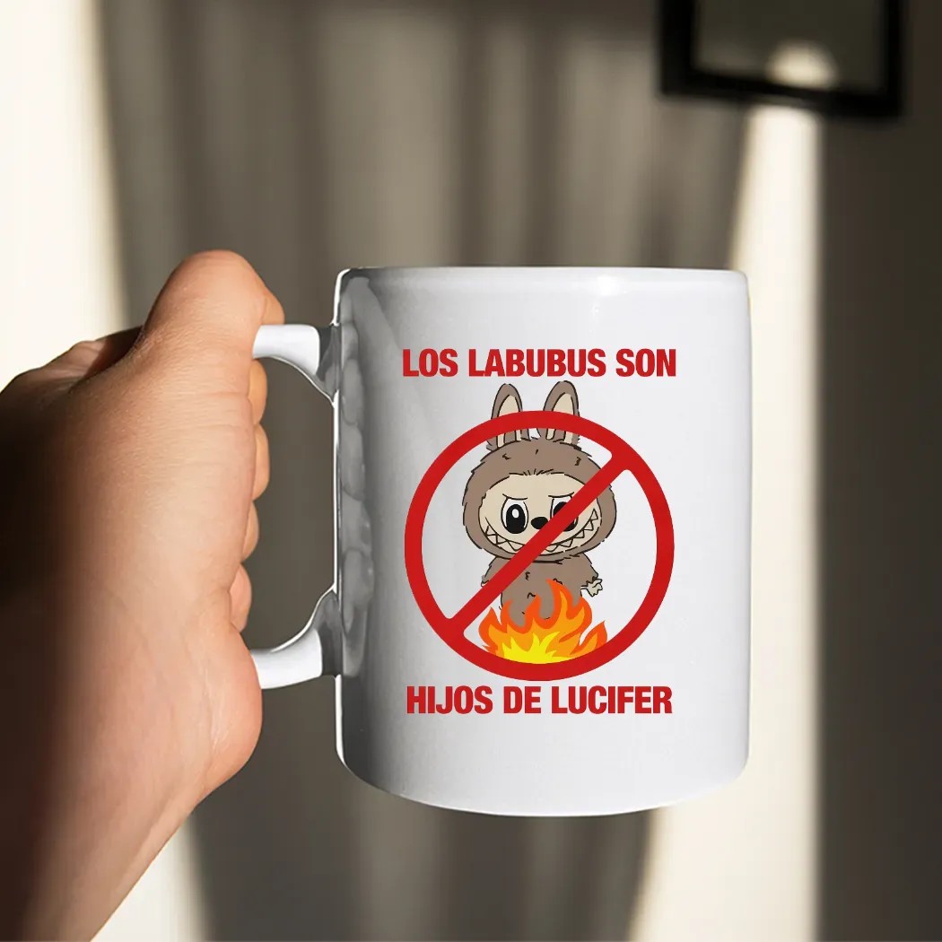 Los Labubus Son Hijos de Lucifer Anti Labubu Meme T Shirt