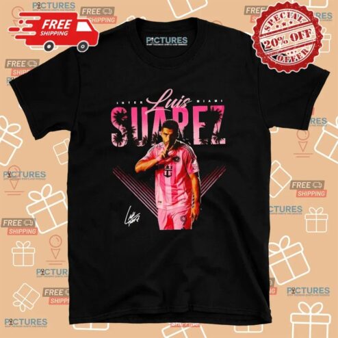 Luis Suarez Inter Miami Fc Shhh Signature Tropical T Shirt