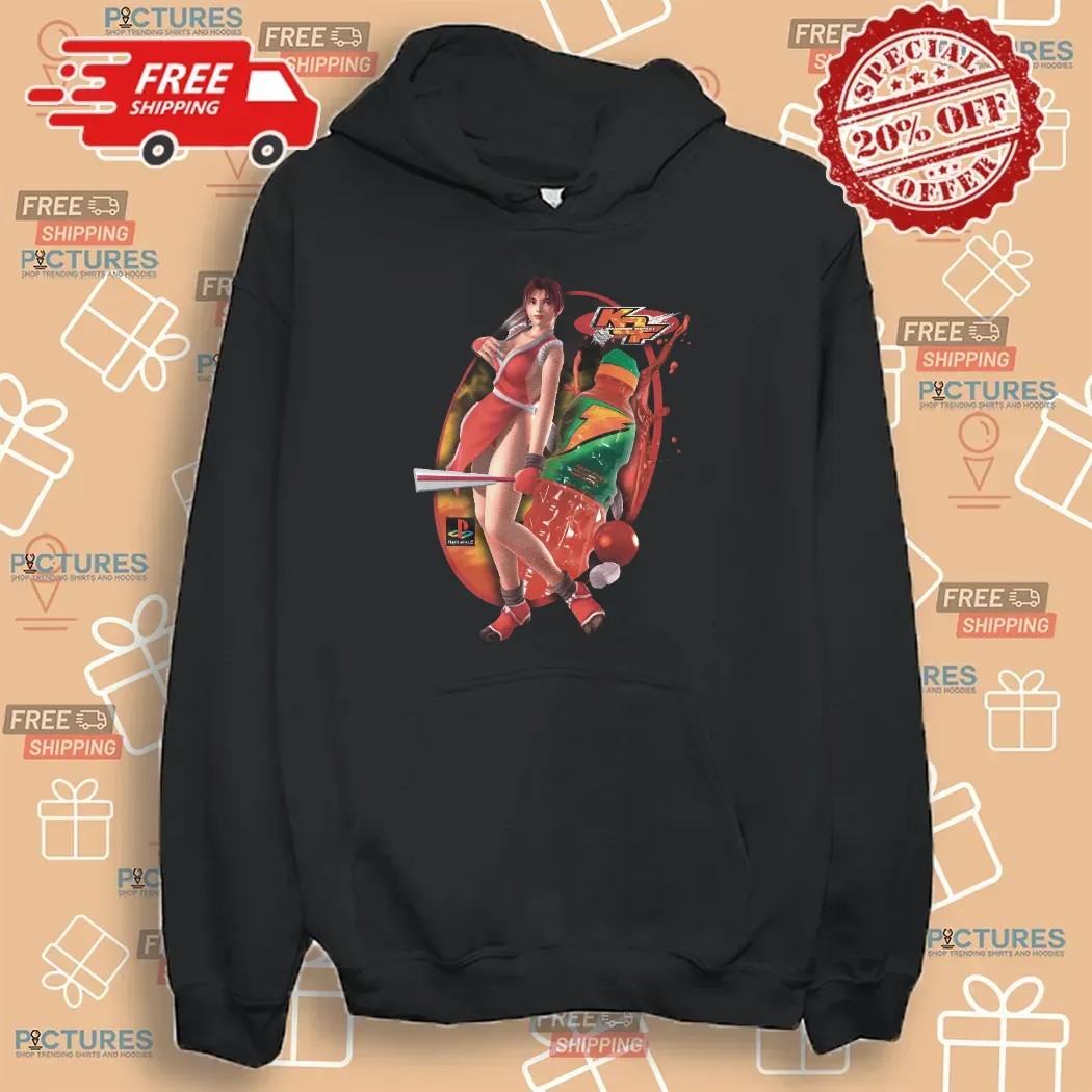 Mai Shiranui KOF Maximum Impact Gatorade drink Gaming Character Graphic T Shirt