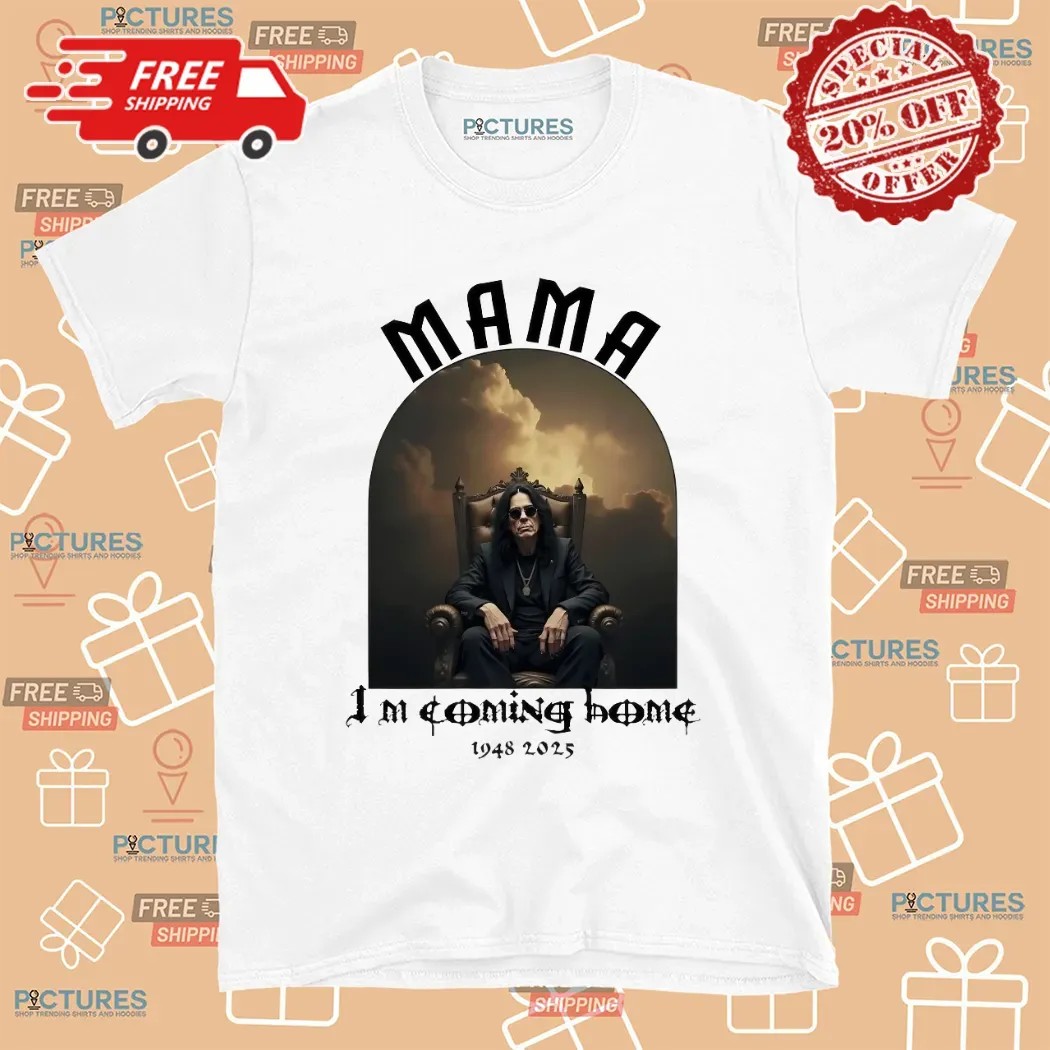 Mama I’m Coming Home Ozzy Osbourne RIP 1948 2025 Throne T Shirt